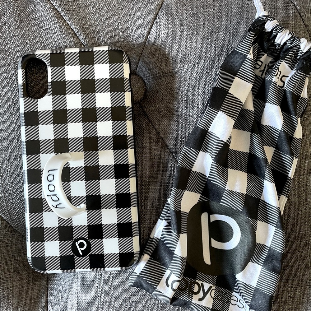 Loopy Original IPhone X/Xs Plaid case